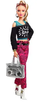 Panenka Mattel Barbie Keith Haring 