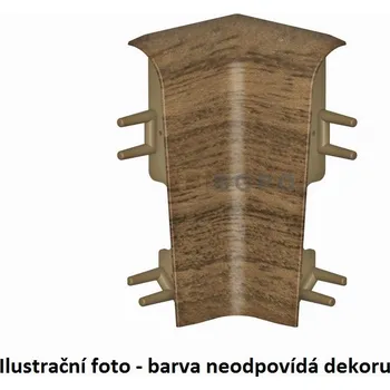soklová lišta Roh vnitřní Oak middle brown (bal = 2 ks)