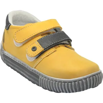 Chlapecké polobotky Kožené boty obuv Pegres Elite 1407 žluté velikost: 31
