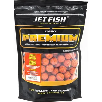 Boilies Premium clasicc boilie 700g - 20mm : CHILLI / ČESNEK