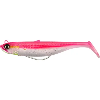 Umělá nástraha Savage Gear Gumová Nástraha Minnow WL Sinking Pink Pearl Silver 2+1 - 10 cm 16 g