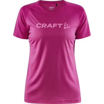 Dámská móda Craft CORE Unify Logo women - tričko Barva: růžová, Velikost: L