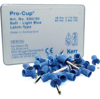 KERR Pro-Cup - Junior šroubovací, tvrdý, tmave modrý, 30 ks