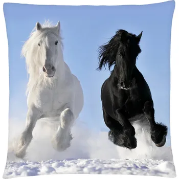 Polštář Polštář s motivem koně 21 Mybesthome 40x40 cm Varianta: Povlak na polštář s výplní, 40x40 cm