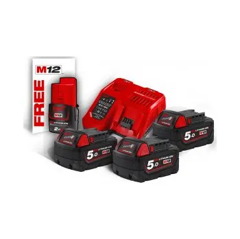 Nabíječka baterií M18 NRG-503 Sada akumulátoru a nabíječky