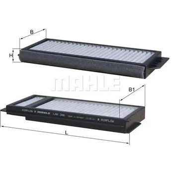 Ventilátor topení a klimatizace Mahle LAK 346/S