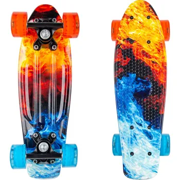 Skateboard Worket Colorico 17" Frostfire oranžovo-modrý