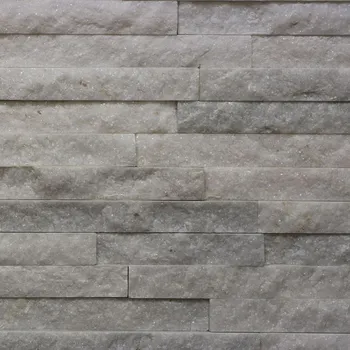 Obklad Přírodní obklad STONE kvarcit QUARZITE WHITE Z 36 x 10 cm