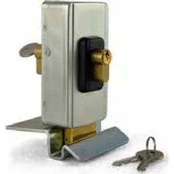 RT 17 - masivní elektrický zámek pro posuvné i křídlové brány a vrata, napájení 12V, klíčová vložka a 3 klíče