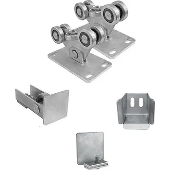Pohon brány NEREZ sada posuvné brány, SV-60x60-ECO-INOX