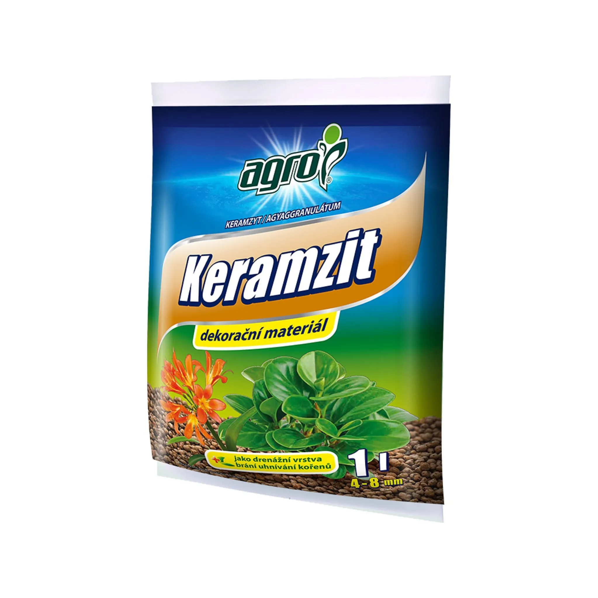 Fotografie 1 - Substrát Agro Keramzit 4-8 mm 1 l
