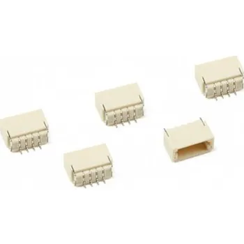 Vývojová deska JST SH 1,0 mm 4-Pin konektor na DPS - Pravý úhel