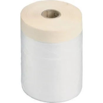 Zakrývací fólie na malování Fólie CQ s krepovou samolepící páskou 33m, 55cm 40055-0