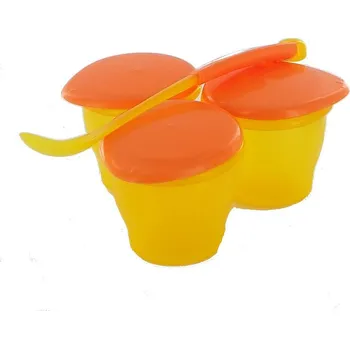 dBb Remond Sada 3 misek s víčky a lžíčkou