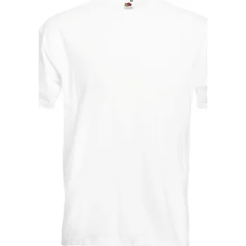 Pánské tričko Fruit of the Loom 16.1044 Tričko pánské s krátkým rukávem white - S