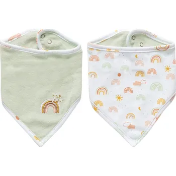 Bryndák Bebe-Jou Bandana slintáček Rainbow Sky 2ks