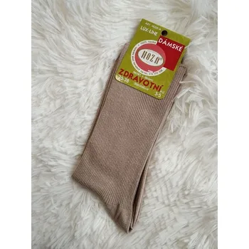 Dámské oblečení Ponožky dámské Hoza Lux-Line Zdravotní (klasické bavlněné s nestahujícím lemem)