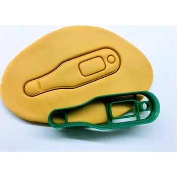 Teploměr #01 - digitální vykrajovátko