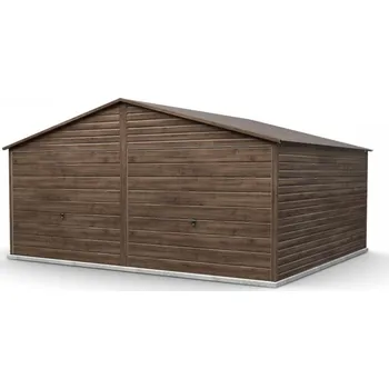 Přístřešek na auto Plechová garáž 6m x 6m Premium
