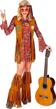 Karnevalový kostým Widmann Kostým Hippie žena s vestou