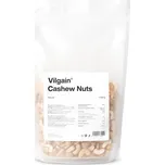 Vilgain Kešu ořechy natural –⁠ křupavý snack s nasládlou máslovou chutí, zdroj nenasycených tuků, bez soli 1 000 g