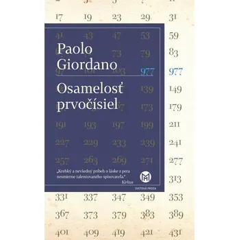 Osamelosť prvočísiel - Paolo Giordano