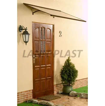 Stříška nad vchodové dveře LANIT PLAST MELES 160/85 hnědá