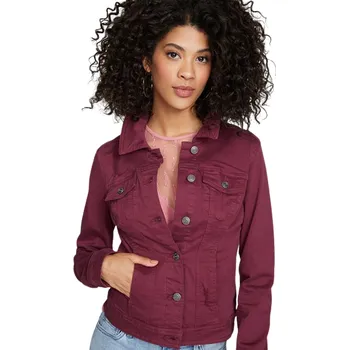 GUESS dámská bunda Alicia Basic Denim Jacket S