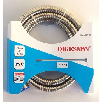 Sprchová hadice Aqualine Laser Plastová sprchová hadice, 150-200cm, chrom Délka: Délka 1,8m.