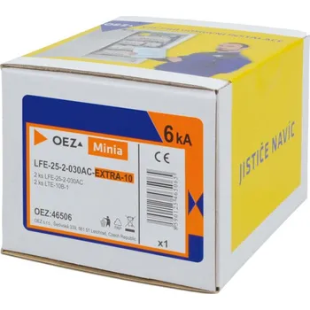 Proudový chránič LFE-25-2-030AC-EXTRA-10 Proudový chránič