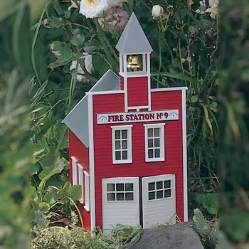 Vláček a vláčkodráha Piko G Pleasantown Collection Hasičská stanice - 62214