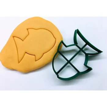 Vánoční dekorace Vánoční kapr #2 obrys vykrajovátko