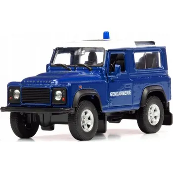 autíčko Welly Land Rover Defender (Gendamerie) 1:34-39