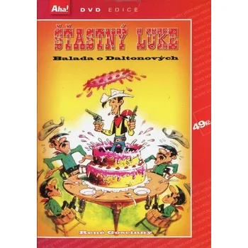 DVD film Šťastný luke - Balada o Daltonových (DVD) (papírový obal)