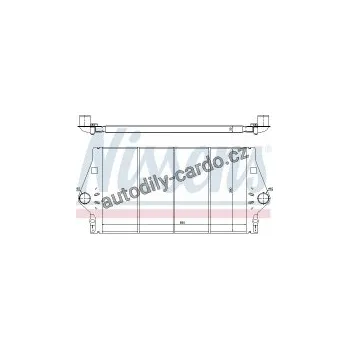 Chladič motoru Chladič turba NISSENS 96779