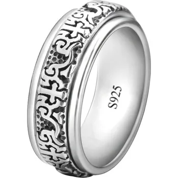 Prsten Olivie Stříbrný prsten OBRUČ S PÁSKEM 5882 Velikost prstenů: 9 (EU: 59-61) Ag 925; ≤5,6 g.