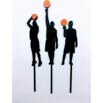 Dortová svíčka Zápichy - Basketbalisté 3ks