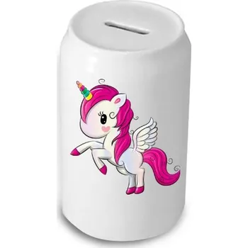 Cestovní nerezový hrnek s potiskem Jednorožec