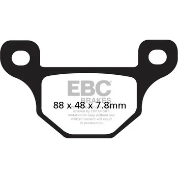 Auto-moto Brzdové destičky EBC FA481