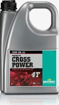 Motorový olej Motorex Cross Power Jaso MA2 4T 10W-60 4 l