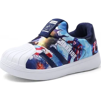 Dětská treková obuv Čína Dětské bavlněné tenisky Barva: modrá, Velikost: 22