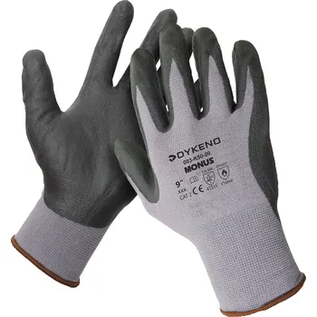 Pracovní rukavice Monus máčené prodyšné pracovní rukavice proti oleji tepelně odolné do 100°C 10