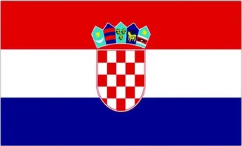 Vlajka Funny Fashion Vlajka Chorvatsko 150 x 90 cm