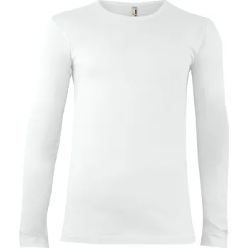 Pánské tričko Tričko s dlouhým rukávem Alex Fox Long - bílé, S