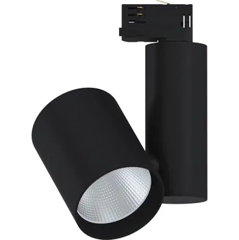 Paulmann 91351 Zeuz, černý reflektor, 33W LED 4000K 60° stmívatelný, výška 24,1cm