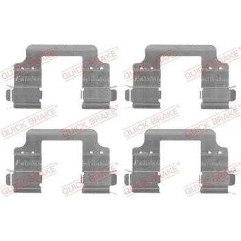 Brzdový systém Sada příslušenství, obložení kotoučové brzdy Quick Brake 109-1728