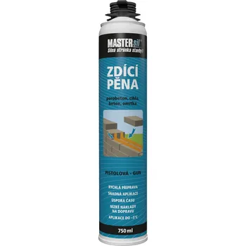 Montážní pěna MASTERsil Zdící PU pěna 750 ml