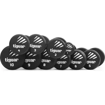 Tiguar Tiguar sada jednoručních PU činek 1–10 kg