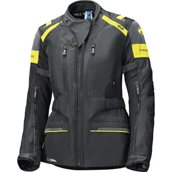 Moto bunda Held Held TIVOLA ST GTX dámská cestovní GoreTex bunda černá/fluo-žlutá vel.DS S