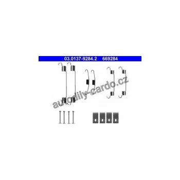 Brzdová čelist Sada příslušenství, brzdové čelisti ATE 03.0137-9284 (AT 669284)